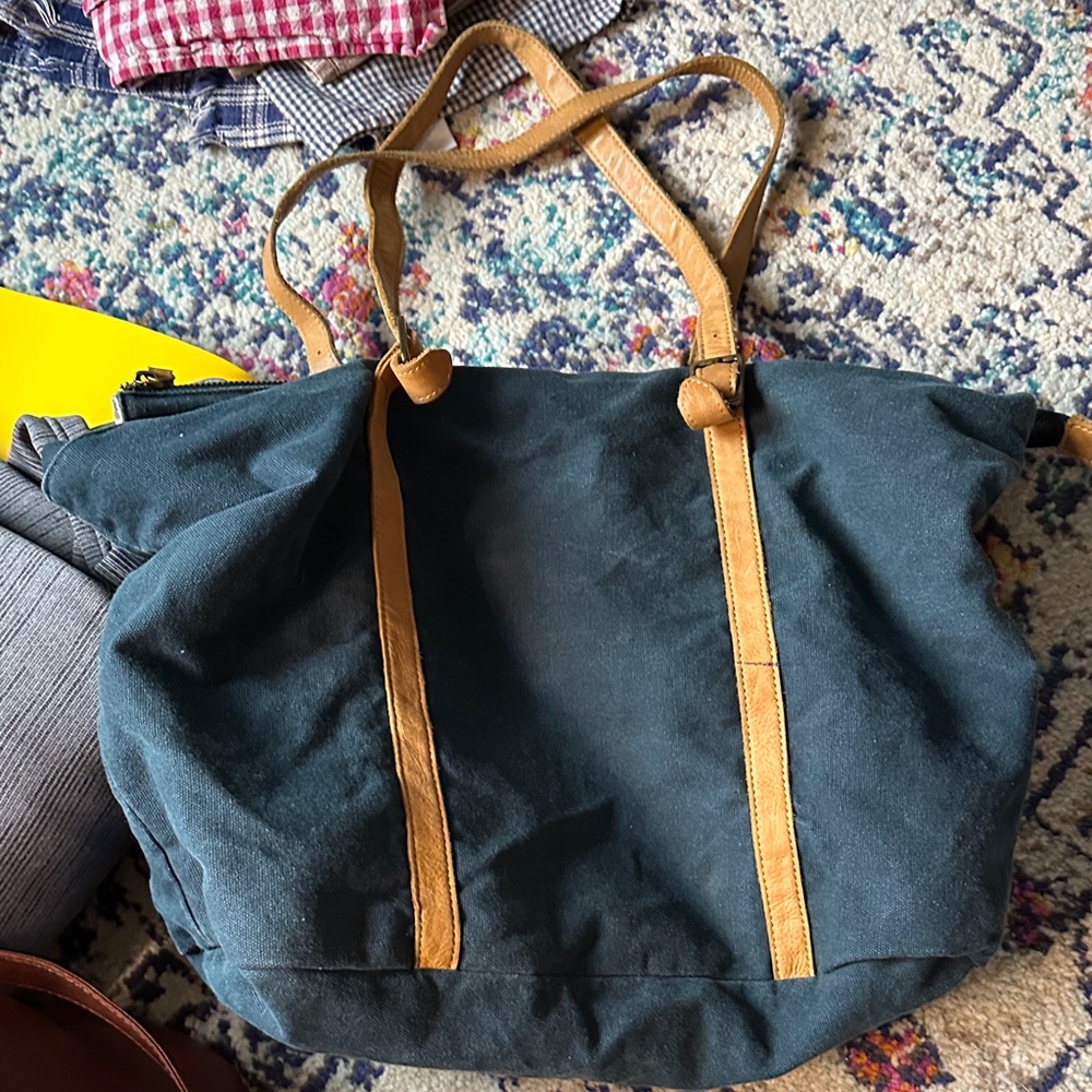 Hearth & Hand Blue Tote Bag